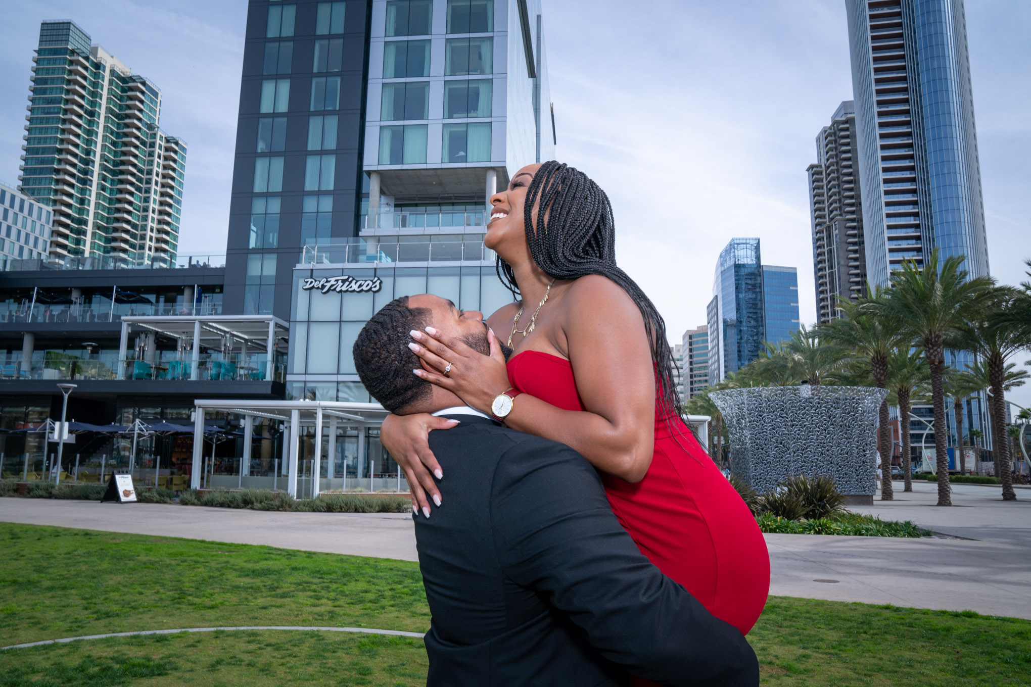 Keith Picking Up Trecia